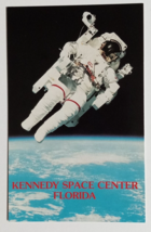 Kennedy Space Center Space Shuttle Bruce McCandless Astronaut FL Postcard 1980s - £3.94 GBP