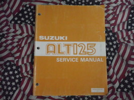 1983 1984 1985 1986 Suzuki ALT125 Service Réparation Shop Manuel 99500-41022-03E - £19.55 GBP