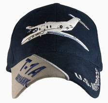AIR FORCE JAYHAWK T-1A MILITARY EMBROIDERED MILITARY  HAT CAP - £26.04 GBP