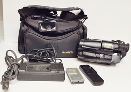 Vtg SONY Handycam 12X CCD-TR64 Video Camera Recorder Charger Ambico Bag ... - £69.66 GBP