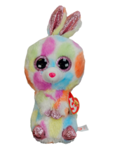 Ty Beanie Boos Pastel Tie Dye Bunny Rabbit Lollipop  (NEW WITH TAG) - £3.12 GBP