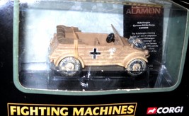  Fighting Machines Kubelwagen German Afrika Korps Die Cast  by Corgi - £7.88 GBP
