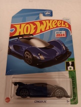 Hot Wheels 2024 #013 Dark Blue Czinger 21C HW Green Speed Series 01/10 MOC - £11.73 GBP