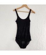 Bodysuit Women&#39;s Black Under Garment Shape wear Large - £12.45 GBP