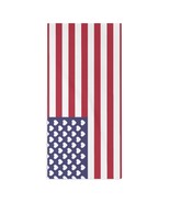 Mondxflaur American Flag Hand Towels Absorbent for Bathroom 14x29 Inch - $17.82 CAD