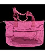 KIPLING Pink Nylon Messenger Bag Crossbody with Handles (No Long Strap) - $752.38 MXN
