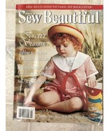 SEW BEAUTIFUL MAGAZINE HEIRLOOM SEWING SMOCKING Summer 1997 with center ... - £13.95 GBP