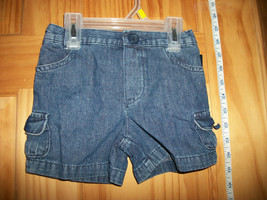 Faded Glory Baby Clothes 3T Toddler Girl Shorts Blue Denim Jeans Pull-up... - $8.54