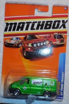 Matchbox 2010 &quot;&#39;&#39;07 Ford Transit&quot; City Action #70 of 100 Sealed Card - £2.35 GBP