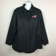 The eBay Shop ID Women&#39;s Black Jacket Embroidered Logo Everyday Size M M... - £47.95 GBP