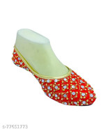 Punjabi women jutis mojaris Indian Free shipping Chappal Sandal Ethnic S... - $406.17 MXN