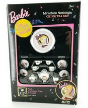 Vintage 1995 Barbie Solo in the Spotlight Miniature Nostalgic China Tea Set - $31.54