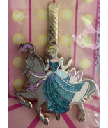 Disney CINDERELLA Glitter Princess Carousel Horse Mystery Box Slider Pin - $53.95 CAD