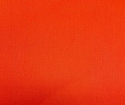 Orange Nomex 8oz Twill Apparel Soft Flame Retardant Fr Fabric By 1/2 Yard 61&quot;W - £6.26 GBP
