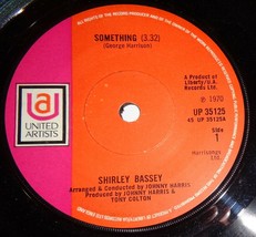 Shirley Bassey 45 RPM Record - Something / Easy To Be Hard A11 - £3.10 GBP