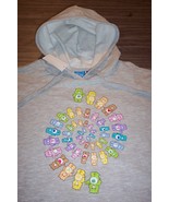 VINTAGE STYLE THE CARE BEARS HOODIE HOODED Sweatshirt MENS MEDIUM NEW w/... - $67.70 CAD