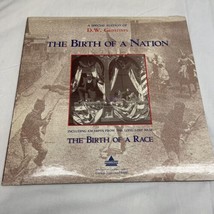 The Birth Of A Nation 12” Laserdisc feat D.W. GRIFFITH Birth Of A Race - £10.61 GBP