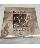 The Birth Of A Nation 12” Laserdisc feat D.W. GRIFFITH Birth Of A Race - $18.50 CAD