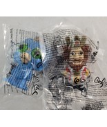 Feisty Pets &quot;The King&quot; &amp; Scaredy Bob Figure Burger King Kids Meal Toy Lo... - £10.26 GBP