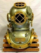 Antique Nautical Diving Helmet United States Navy Mark Deep Sea Divers Scuba Gre - £1,129.75 GBP