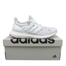 Adidas Ultra Boost 1.0 DNA V-Day Running Shoes Womens Size 7.5 White NEW... - $124.95