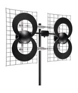 Antennas Direct C4-CJM ClearStream 4 Quad-Loop UHF Outdoor Antenna with ... - £125.57 GBP