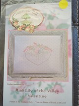 Crab Apple Hill #108 Lily Of The Valley Valentine Sweet Embroidery Pattern 2007 - £7.52 GBP