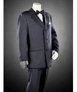 BOYS 12 -  Arrow - Charcoal Gray Pinstripe 2-pc JACKET &amp;  DRESS PANTS / ... - $54.88 CAD