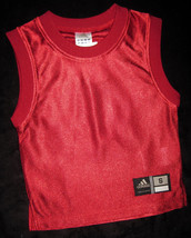 BOYS 2T - Adidas - Deep Red SPORTS JERSEY - $10.00