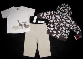 BOYS 18 OR 24 MONTHS - Baby Q - Jungle King JACKET, SHIRT &amp; PANTS SET - $18.00