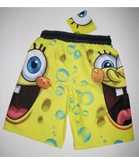 BOYS 4/5 - Nickelodeon - Spongebob Squarepants SWIM TRUNKS - $228.08 MXN