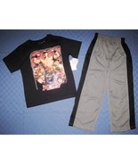 BOYS 5/6  -  WWW RAW -  World Wide Wrestling SPORTS PANTS &amp; SHIRT SET - $27.44 CAD