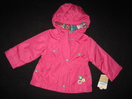 Girls 12 Months   Carter's   Pink W/Fleece Lining Lightweight Jacket - $30.00