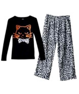 GIRLS 5 - Carter&#39;s - Cheetah Cat Super Soft Fleece PJs PAJAMAS - £15.72 GBP