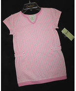 GIRLS 2T - LUCY SYKES - Pink/White Stripe  DESIGNER TOP - $181.77 MXN