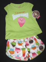 Girls 24 Months   Carter's Child Of Mine   I Scream For Ice Cream P Js Pajamas - $15.00