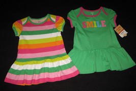 GIRLS 12 MONTHS - Carter&#39;s Everyday - Knit 3-PIECE DRESS &amp; PANTY SET - £19.67 GBP
