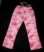 GIRLS 6 - Snozu -  Pink Camouflage HIGH PERFORMANCE FLEECE PANTS - $24.00