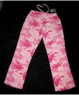 GIRLS 7 - Snozu -  Pink Camouflage HIGH PERFORMANCE FLEECE PANTS - £19.18 GBP