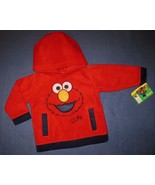 INFANTS 12  MONTHS - Sesame Street -  Elmo FLEECE HOODED TOP - $190.06 MXN