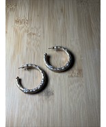 Plunder Design Jewelry Gold Crystal Hoop Earrings - Free Shipping - $27.43 CAD