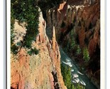 Needle in Grand Canyon Yellowstone National Park WY UNP Haynes WB Postca... - £1.54 GBP