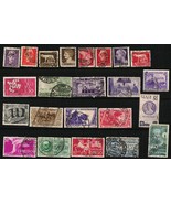VINTAGE ITALY ITALIAN USED CANCELED STAMPS LOT # 3 - £7.95 GBP
