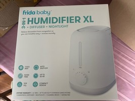 Humidifier Frida Baby 3 in 1  XL Diffuser Night Light Top Fill 6L Tank W... - £21.66 GBP