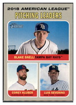 2019 Topps Heritage Corey Kluber / Luis
  Severino / Blake Snell CPC, LL   
  Cl - £3.58 GBP