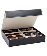 8 Slot Sunglasses Organizer Box Collector Case, Eyeglasses Storage Displ... - $41.15