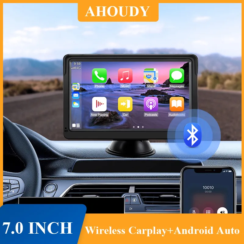 Universal 7 inch Car Mp5 Radio Player Video Player Portable Wireless Apple - £48.18 GBP+