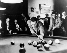 Paul Newman lines up his shot on the pool table The Hustler Poster 4x6 photo inc - £4.77 GBP