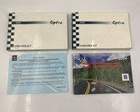 2004 Chevrolet Optra Owners Manual Set OEM G03B04040 - £21.52 GBP