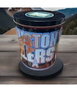 Vtg 11” 1995 Hou Oilers Metal Trash Can Popcorn Tin Golden Harvest Footb... - $99.00